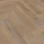 YUP Leyton herringbone dryback natural oak