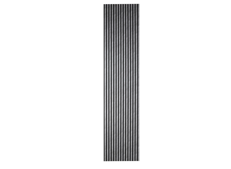 Akoestische wandpaneel - Grijs - 3 zijdig -  270x60cm