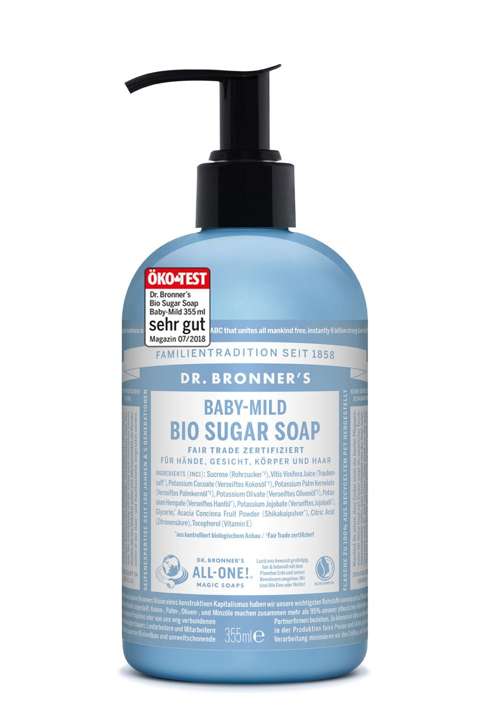 Sugar Soap l Dr. Bronner´s l www.haushaltsreinigung.at
