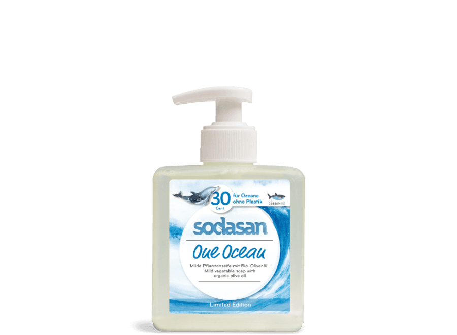 Sodasan Bio Pflanzenseife Flüssig One Ocean 300 ml