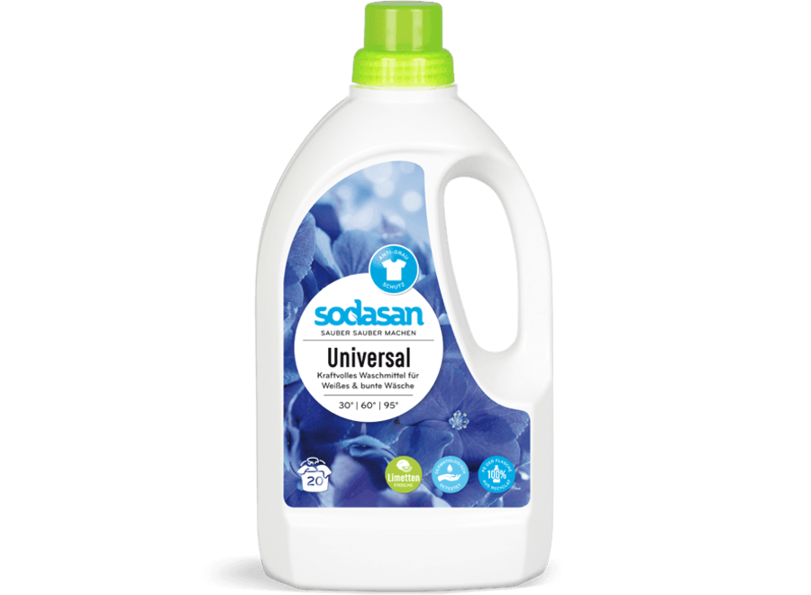 Universal Waschmittel Limette Flüssig 5L von Sodasan