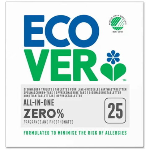 Ecover Ecover Spülmaschinen Tabs Zero All in One 25 Stück