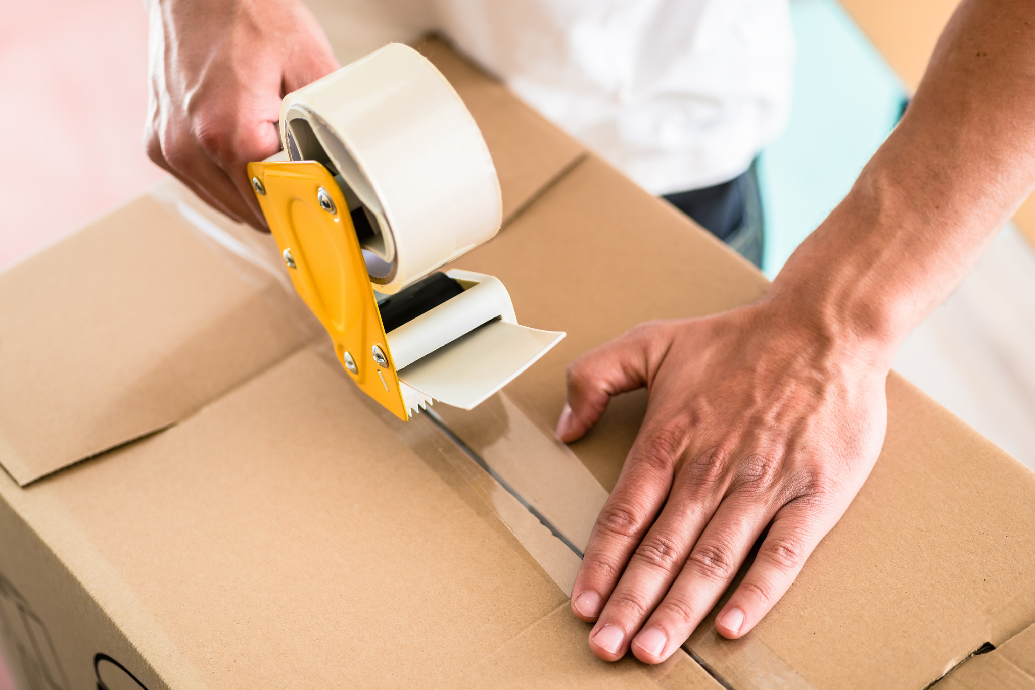 Paketband aus Papier