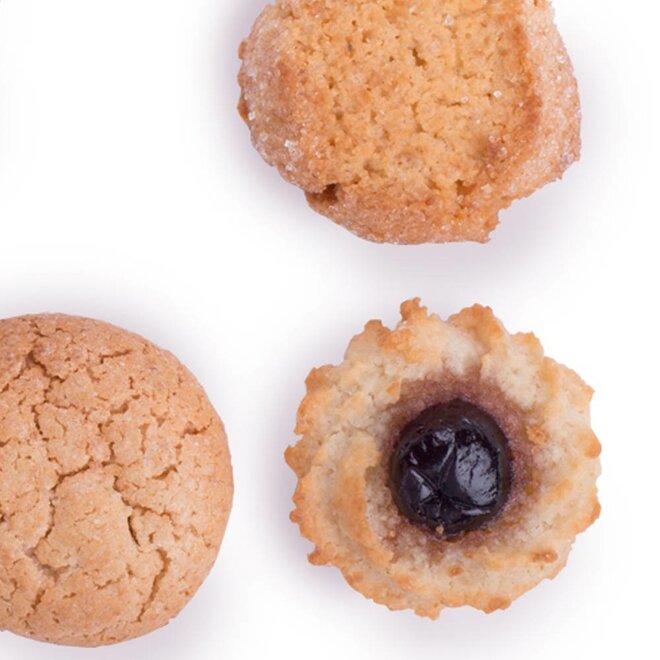 Gesorteerde amandelkoekjes