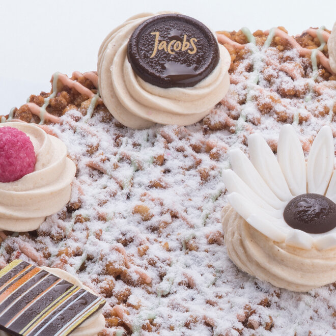 Hazelnoot-crèmetaart