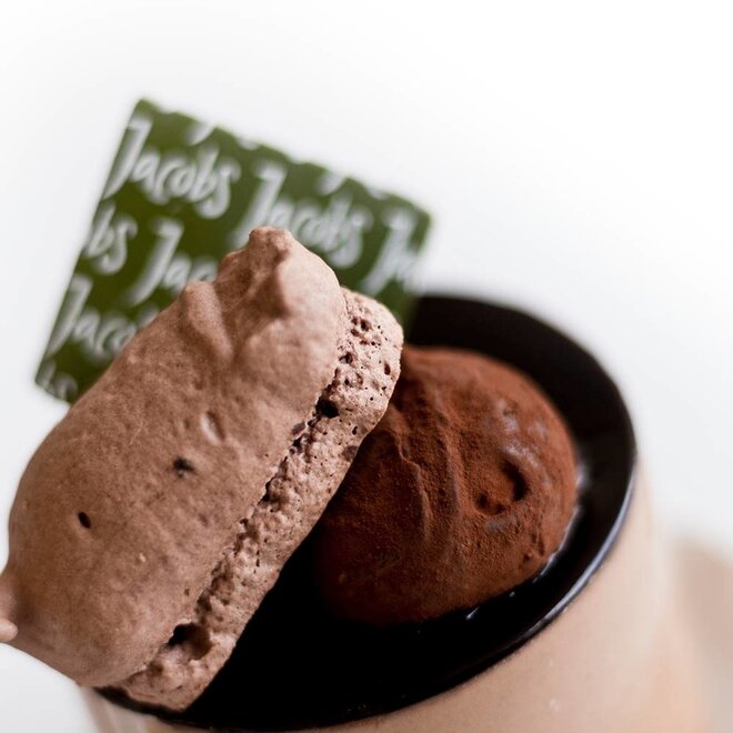 Chocolade-vanillegebakje