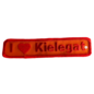 Officieel Kielegat® borduurembleem 'I love Kielegat' (120x25mm)