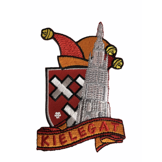 Officieel Kielegat® Borduurdembleem 'Kielegat Toren' groot (200x136mm)