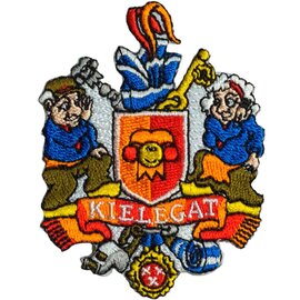 Officieel Kielegat® Borduurlogo 'Wapen' klein (75x64mm)