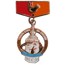 De officiële Kielegat® medaille 2009 motto "t'oren zien en zwijge"