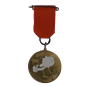 De officiële Kielegatse® medaille 1980 motto "agge da maor wit"