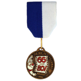 De officiële Kielegat® medaille 2003 motto "'tis nie te fillumme"