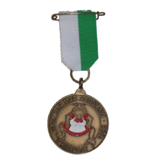 De officiële Kielegat® medaille 1983 motto "gao'tur mar aonstaon"