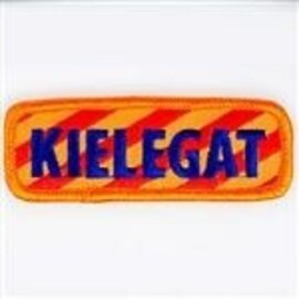 Officieel Kielegat® Borduurembleem Kielegat rood/oranje/blauw 30x83mm