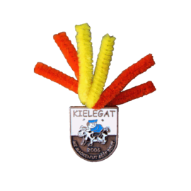 De officiële Kielegat® medaille 2006 motto "Me maoken'ut gèèf bont"