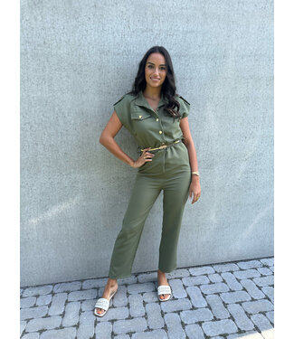 Farah jumpsuit khaki