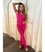 Sara suit pantalon rose