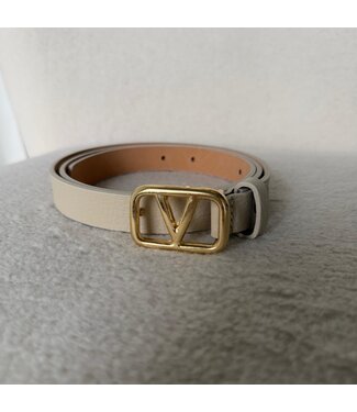 Valentina riem beige