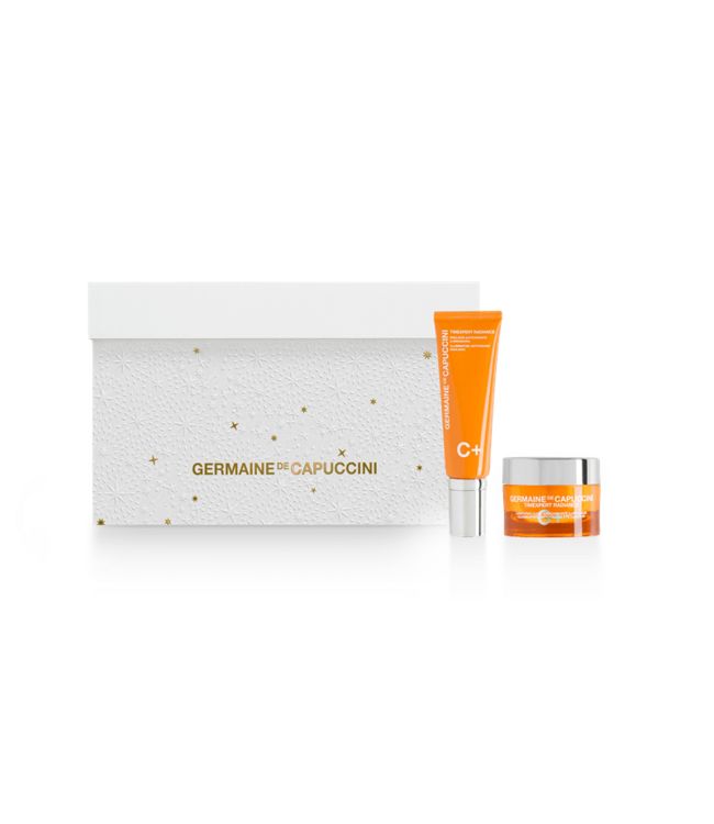 Germaine De Capuccini Promobox • Radiance Vitamine C+ Emulsion + Eye Cream 15