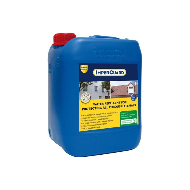 Imperguard- ImperGuard protects porous facades and roofs against water and humidity.