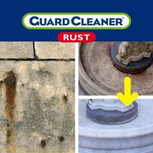 Stripper and cleaner that removes rust stains