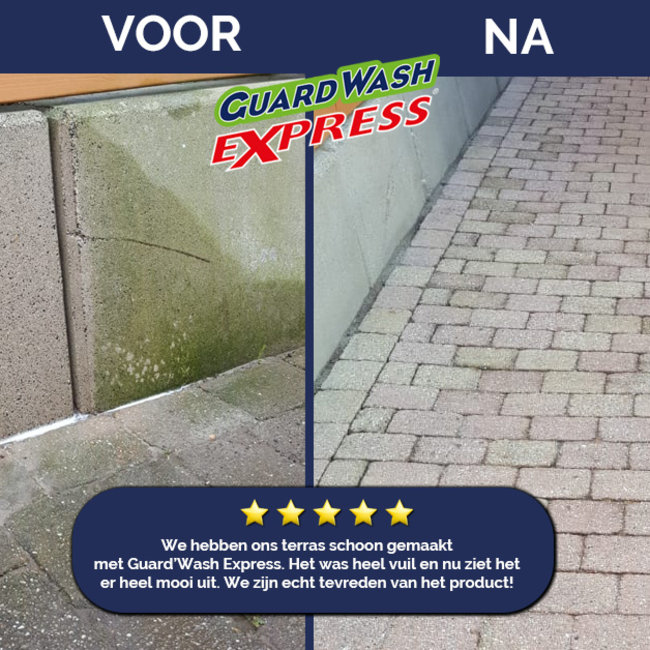 Powerful fast-acting concentrated cleaner to remove all types of dirt