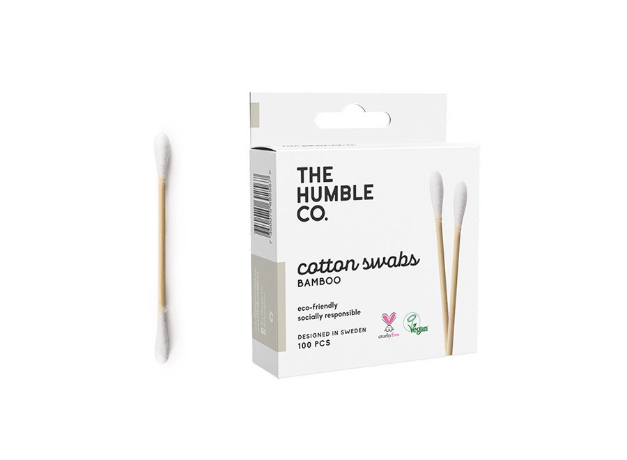 Bamboo Cotton Swabs (100 pcs)