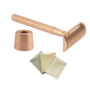 Safety Razor Rose Gold Round