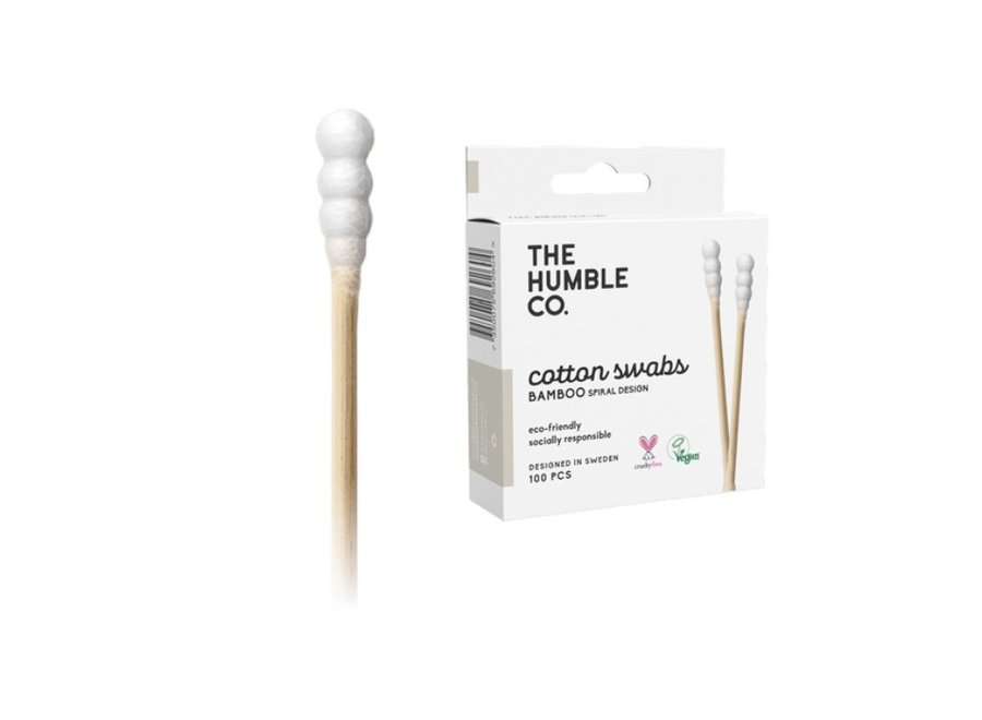 Bamboo Cotton Swabs (100 pcs)