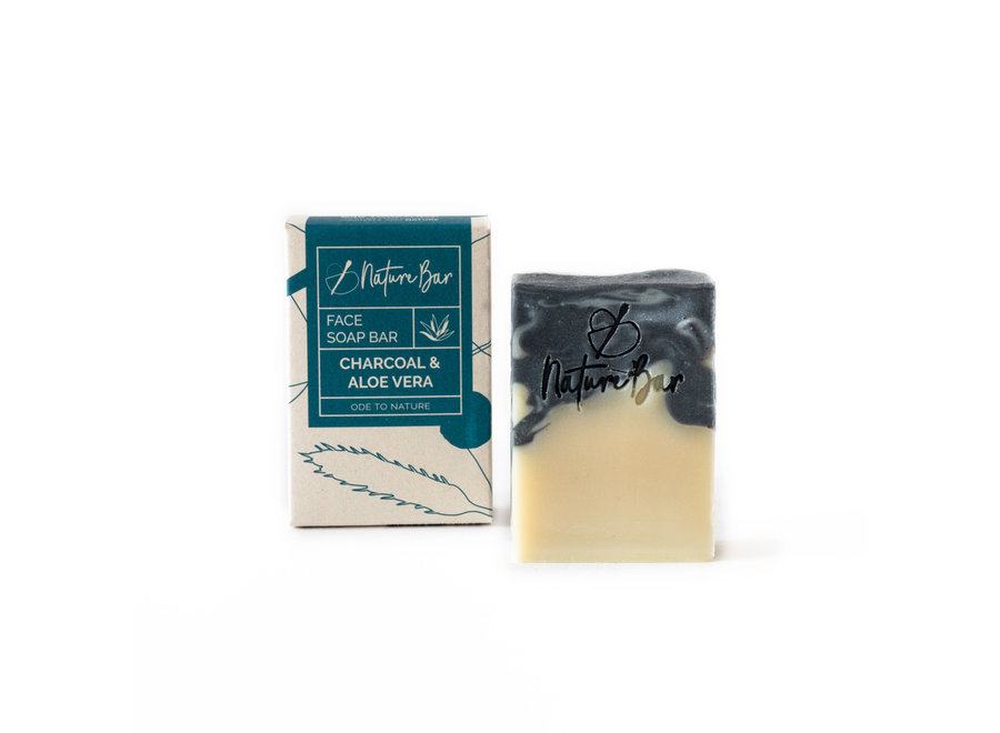 Charcoal & Aloë Vera Facial Soap