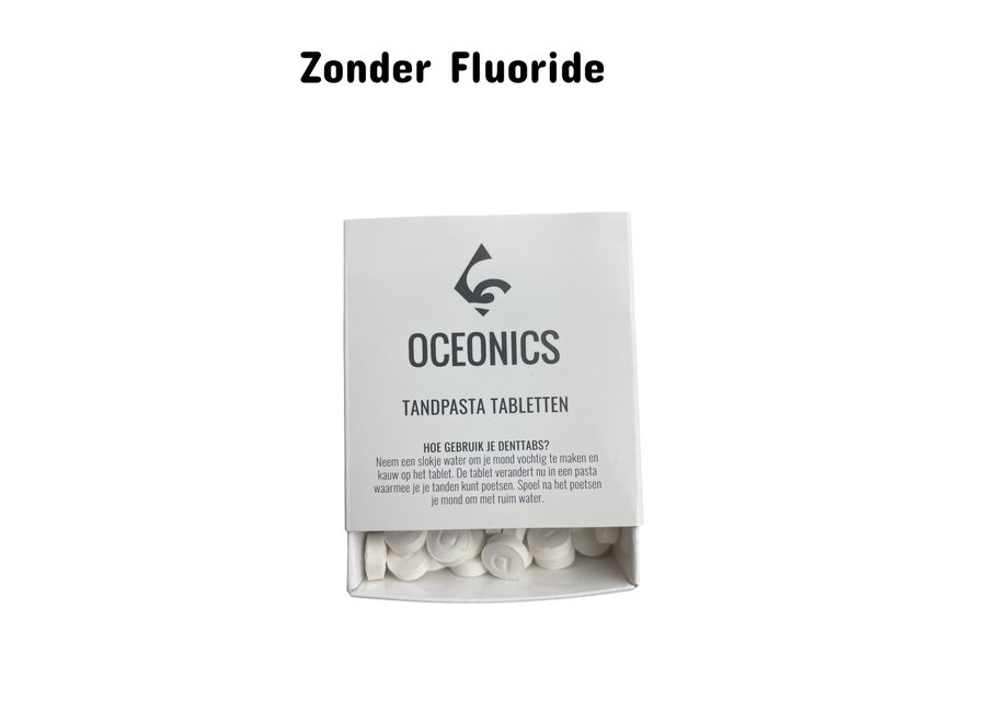 Tandpasta Denttabs zonder fluoride