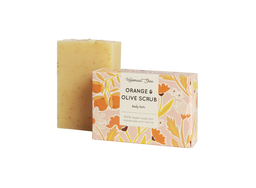 Orange Olive Scrub Soap