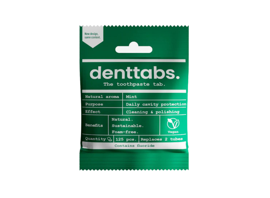 Tandpasta Denttabs met fluoride