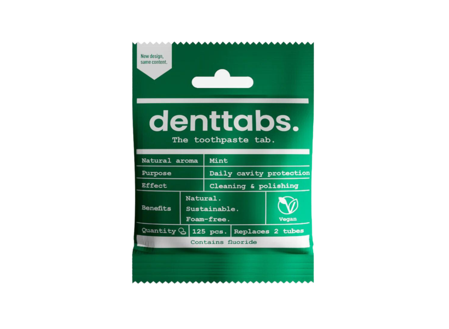 Toothpaste Denttabs with fluoride