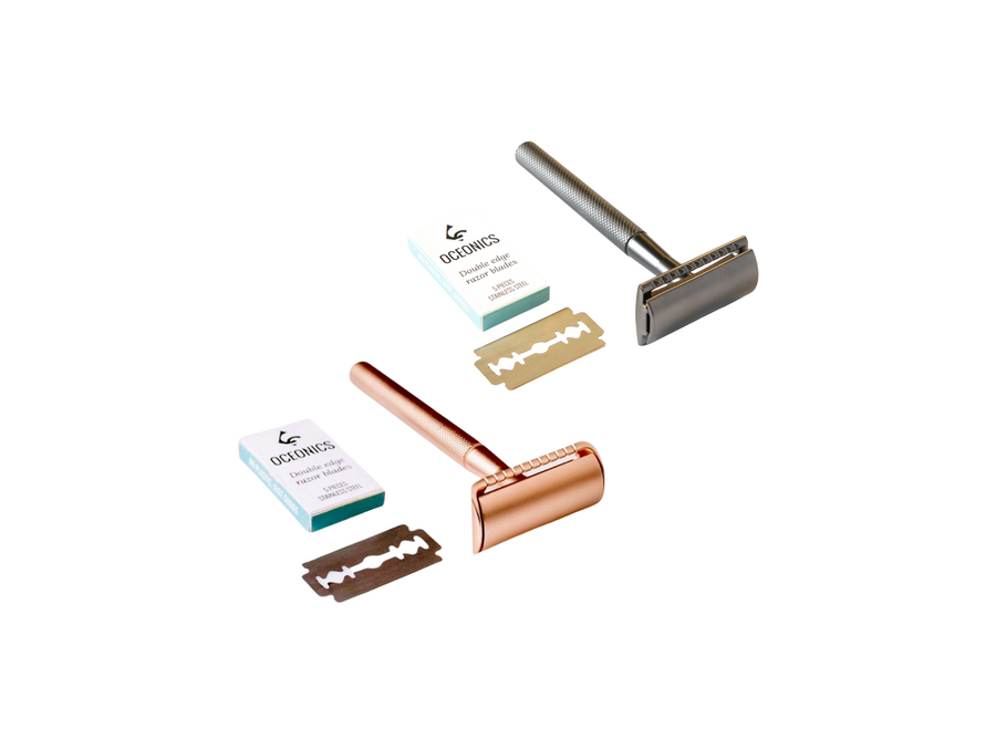 Safety Razor Rose Gold Round