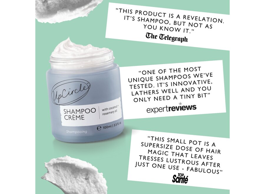 Shampoo crème met kokosnoot& grapefruit olie van UpCircle