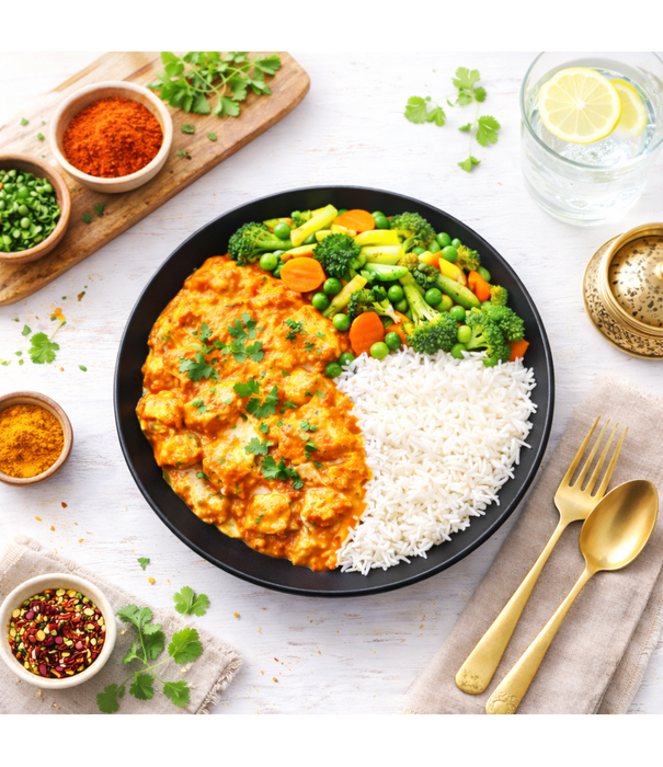 FoodPreps Chicken Tikka Masala - Koolhydraatbewuste Afslankmaaltijd