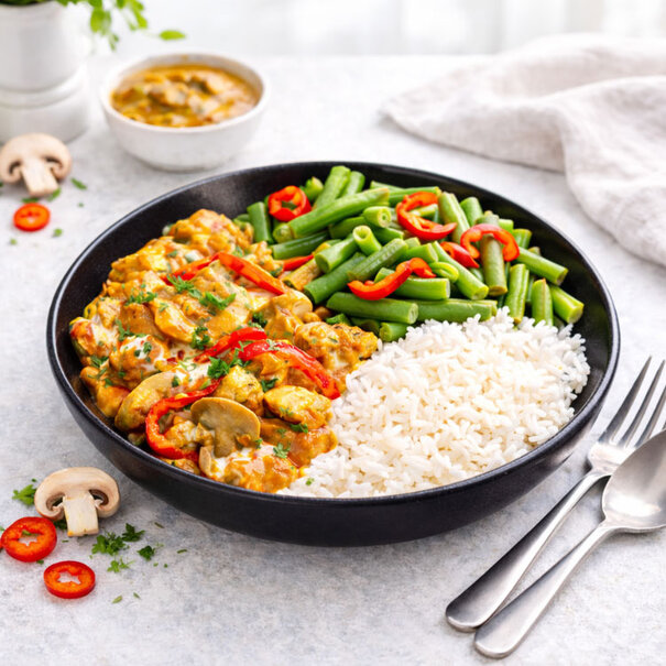 FoodPreps  Kip Stroganoff - Eiwitrijke Droogtrain Maaltijd