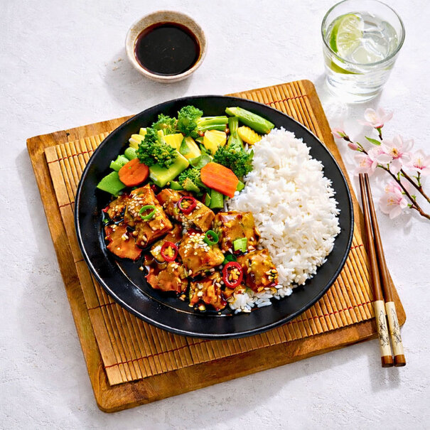 FoodPreps Teriyaki Chicken - Koolhydraatbewuste Afslank Maaltijd