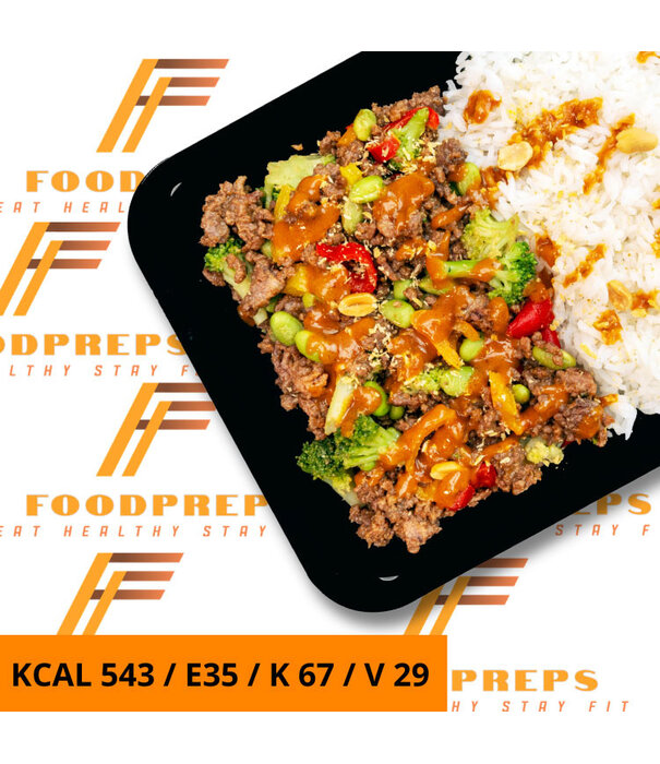 FoodPreps Teriyaki Chicken - High Protein Fitness Maaltijd