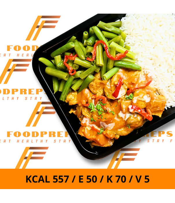 Kip Stroganoff Droogtrain Maaltijd | Foodpreps