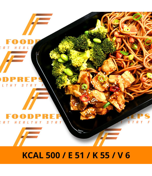 Teriyaki Noodles Droogtrain Maaltijd | Foodpreps