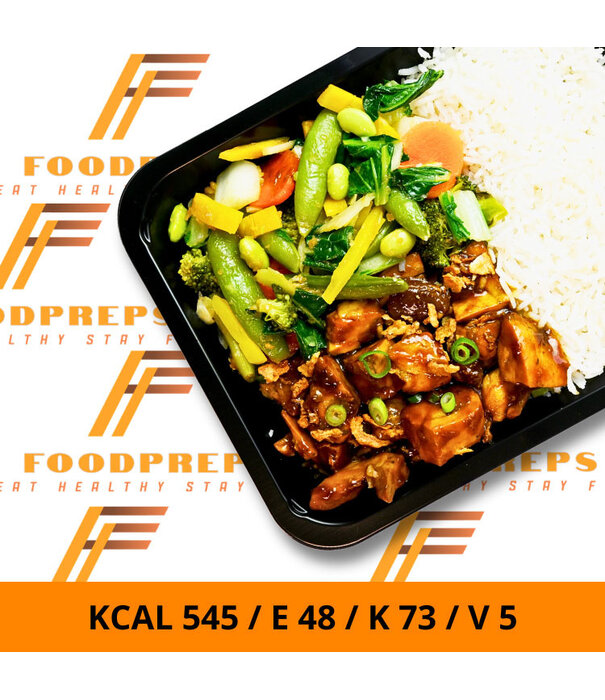 FoodPreps Kip Ketjap - Eiwitrijke Droogtrain Maaltijd