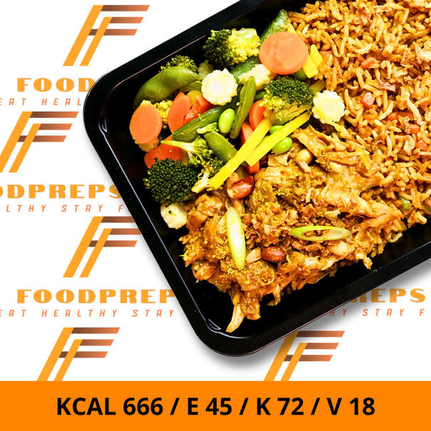 FoodPreps Nasi Goreng - Eiwitrijke Droogtrain Maaltijd
