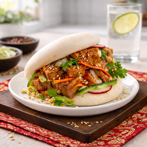 FoodPreps Bao Bun - Spicy Chicken