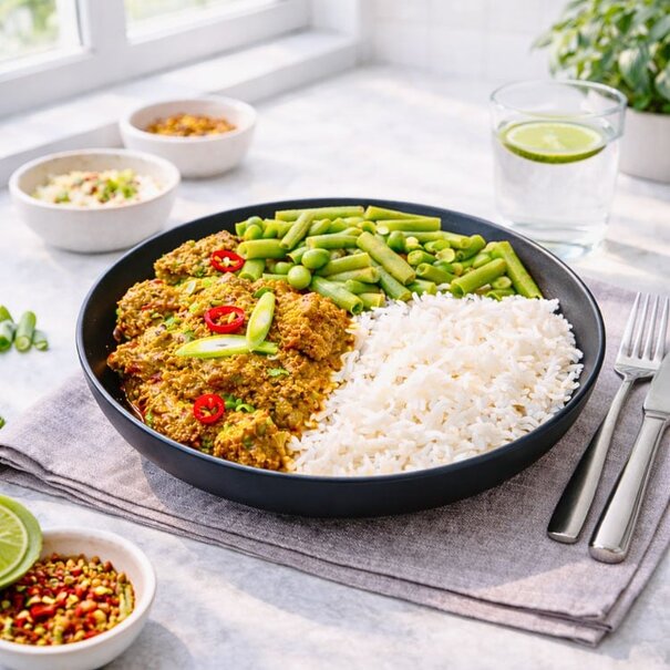 FoodPreps Rendang Beef – Gezonde Kant-en-Klaar Maaltijd