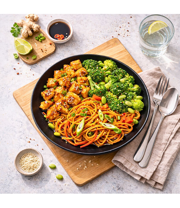 FoodPreps Teriyaki Noodles – Gezonde Kant-en-Klaar Maaltijd