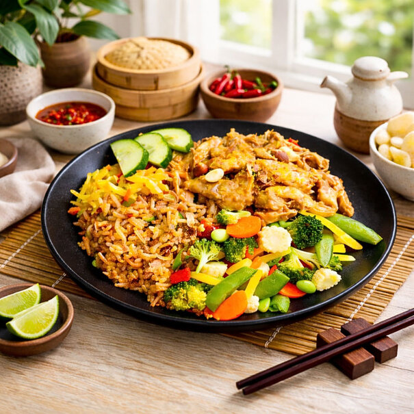FoodPreps Nasi Goreng – Gezonde Kant-en-Klaar Maaltijd