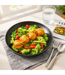 Coconut Curry Meatballs - Low Carb