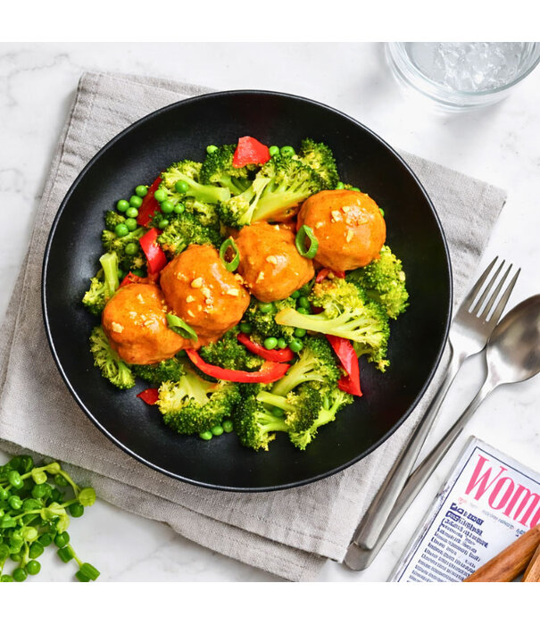Coconut Curry Meatballs Low Carb maaltijd voor Afvallen | Foodpreps